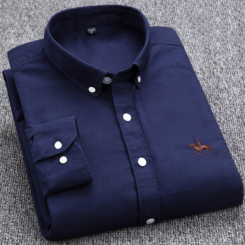 Men’s Long Sleeve Button Down Dress Shirt