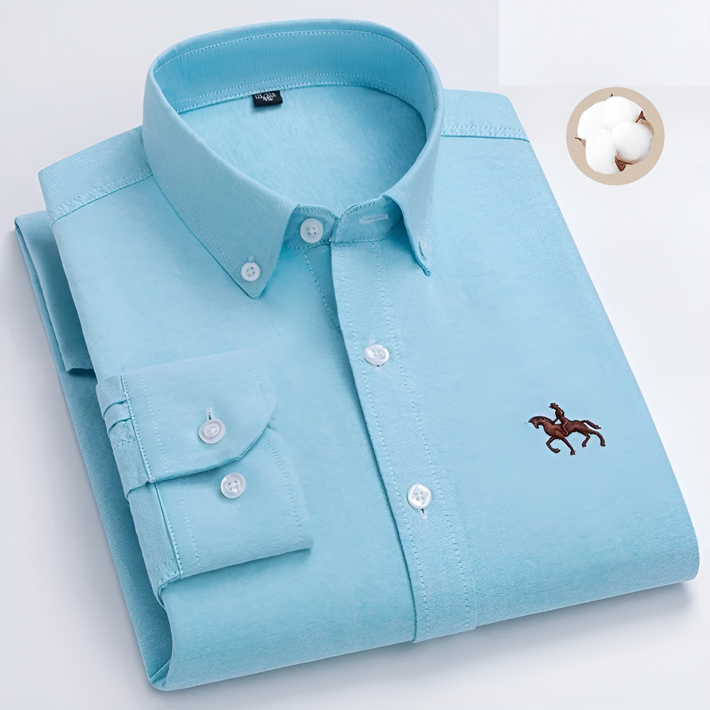 Men’s Long Sleeve Button Down Dress Shirt