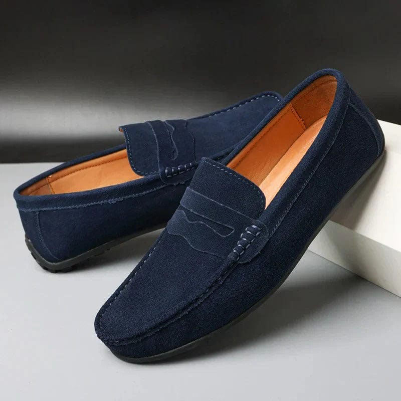 Men’s Moc Toe Slip On Penny Loafers