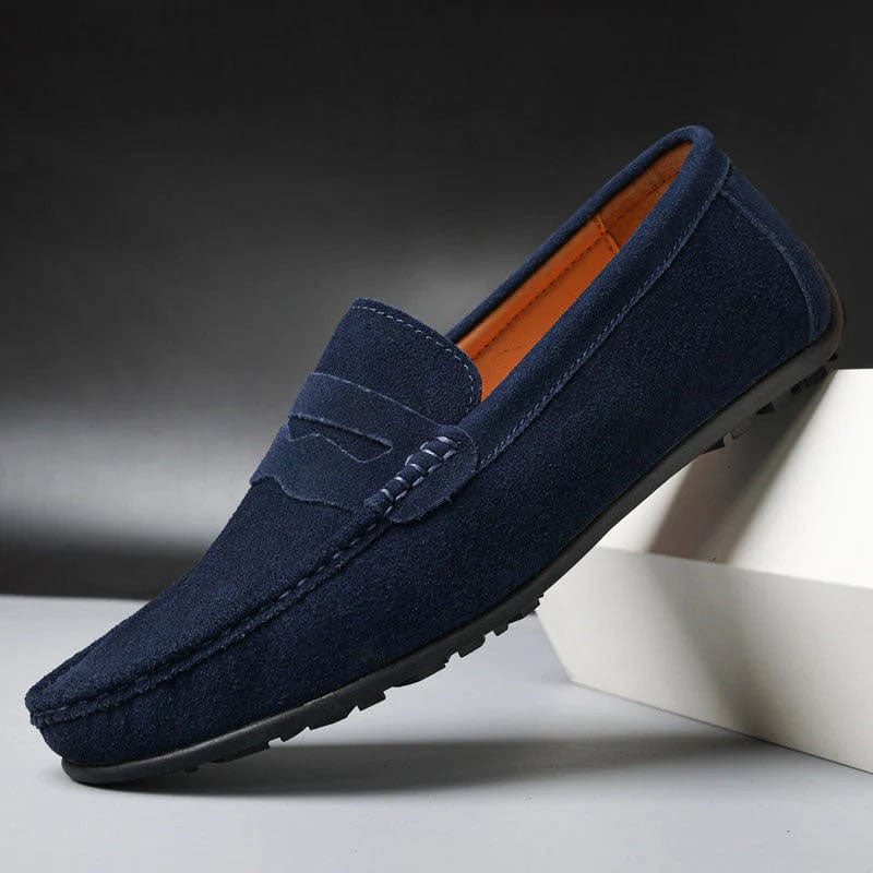 Men’s Moc Toe Slip On Penny Loafers