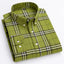 Men’s Plaid Long Sleeve Dress Shirt