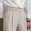Men’s Pleated Straight Leg Dress Pants