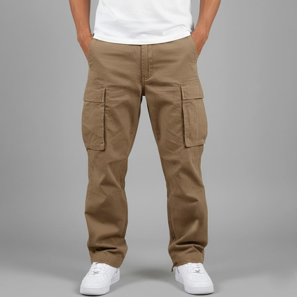 Men’s Relaxed Fit Straight Leg Cargo Pants