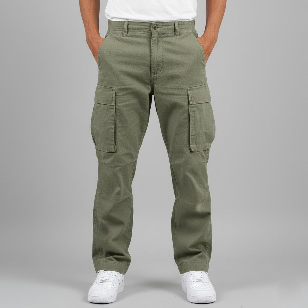 Men’s Relaxed Fit Straight Leg Cargo Pants