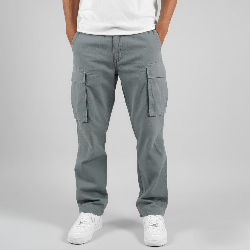 Men’s Relaxed Fit Straight Leg Cargo Pants