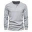 Men’s Slim Fit Long-Sleeve Henley Shirt