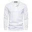 Men’s Slim Fit Long-Sleeve Henley Shirt