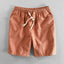 Men's Elastic Waist Drawstring Chino Shorts