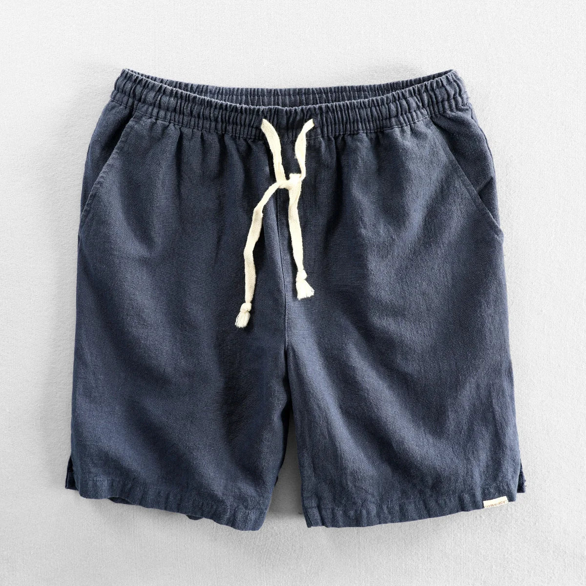 Men's Elastic Waist Drawstring Chino Shorts