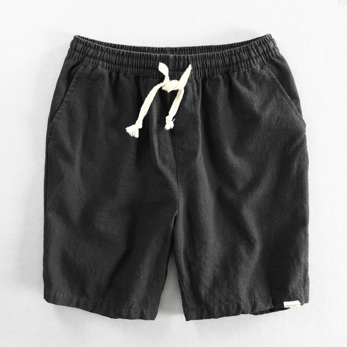 Men's Elastic Waist Drawstring Chino Shorts