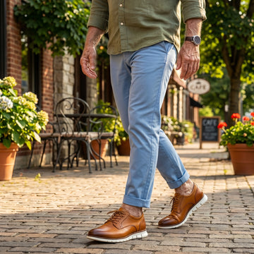 Men’s Lace-Up Hybrid Dress Shoes