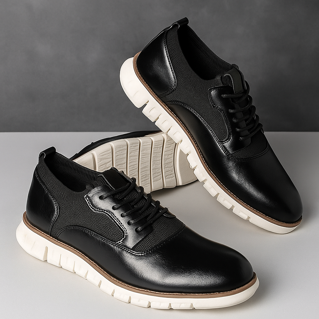 Men’s Lace-Up Hybrid Dress Shoes
