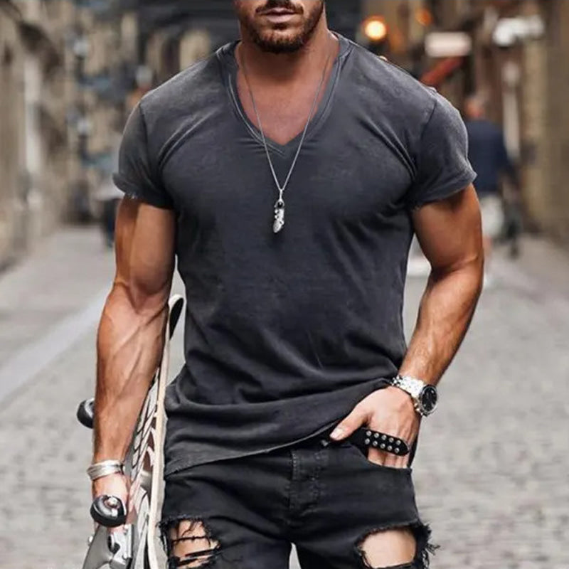 Men’s Lightweight Summer Short Sleeve T-Shirt