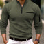Men’s Long-Sleeve Zip-Up Shirt