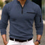 Men’s Long-Sleeve Zip-Up Shirt