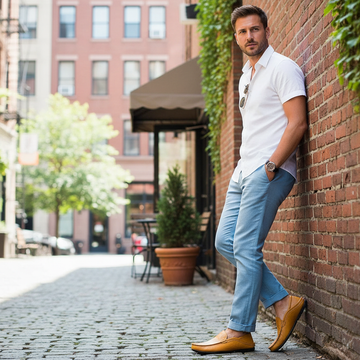 Men's Moccasin Slip-On Driving Loafers