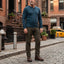 Men’s Slim Fit Long-Sleeve Henley Shirt