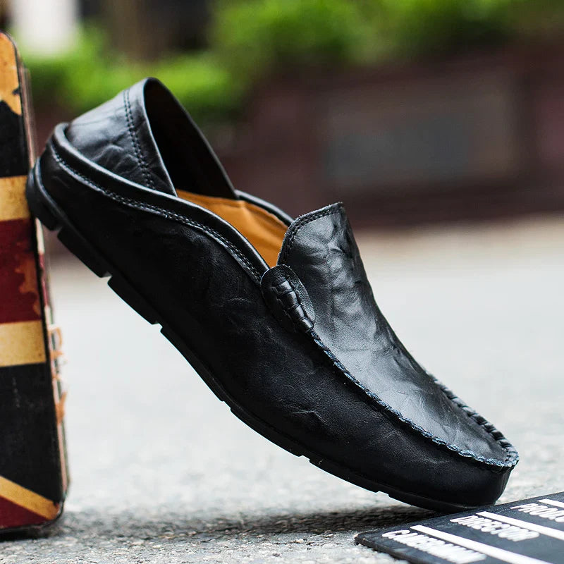 Men's Moccasin Slip-On Driving Loafers