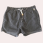 Men’s Striped Drawstring Swim Shorts