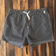 Men’s Striped Drawstring Swim Shorts