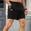 Men’s Textured Drawstring Knit Shorts