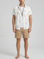 Men’s Tropical Print Short Sleeve Hawaiian Shirt