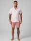 Men’s Tropical Print Short Sleeve Hawaiian Shirt