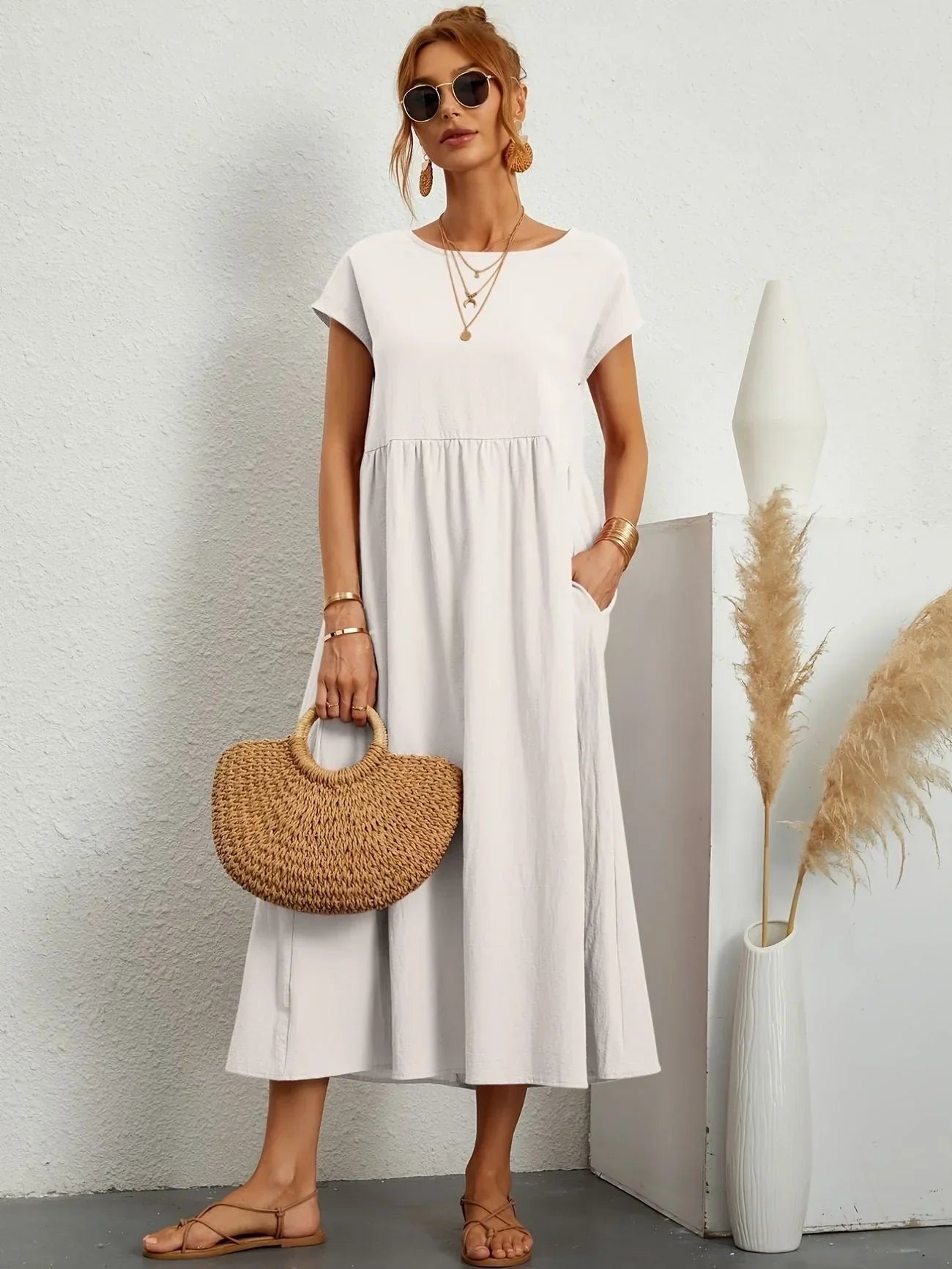 Darcy | Tummy-Covering Comfort Dress