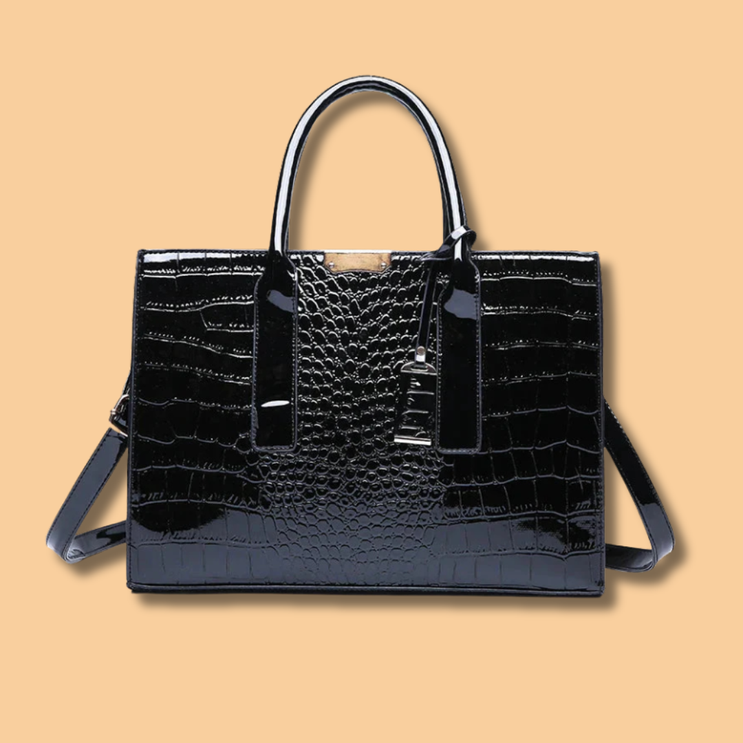 Mathilda | New York Crocodile-Print Handbag