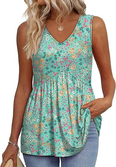 Elenor | Effortless Flowy Sleeveless Tank Top