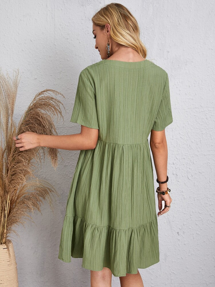 Iris | Effortless & Comfortable Tummy-Flattering Dress