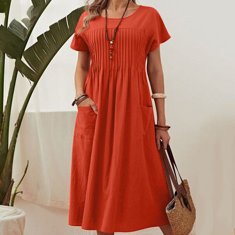 Judith | Loose Tummy Covering Dress