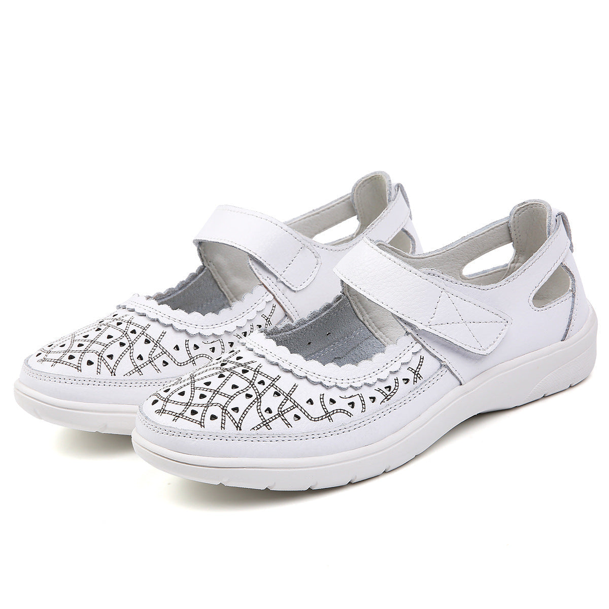 Jean | Cutout Comfort Soft Sole Shoes