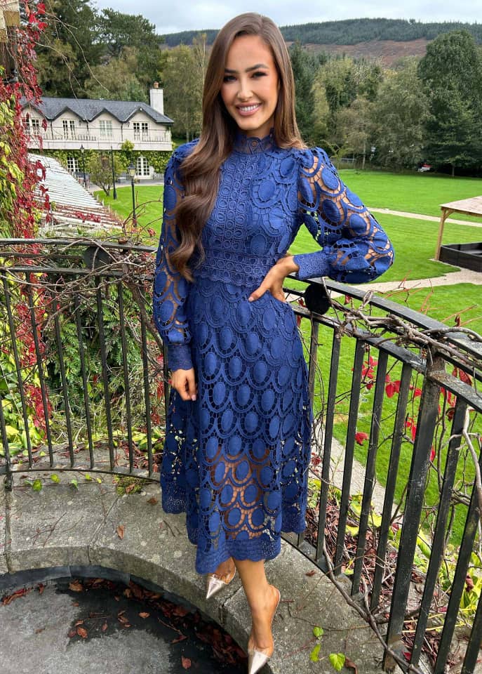 Juliet | Elegance Lace Dress With Tummy Covering Limited Stock