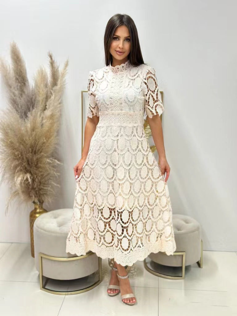Juliet | Elegance Lace Dress With Tummy Covering Limited Stock
