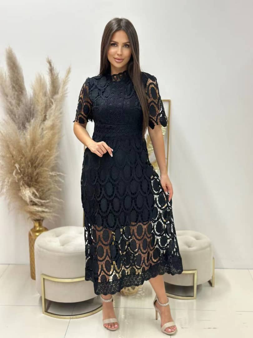 Juliet | Elegance Lace Dress With Tummy Covering Limited Stock