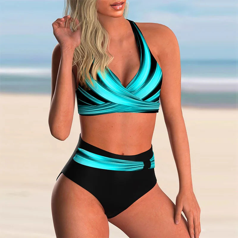 Grete | Bikini Set With Push-Up And High-Waist Design