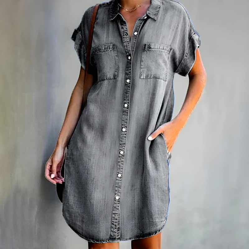 Tessa | Classic Tummy Covering Dress