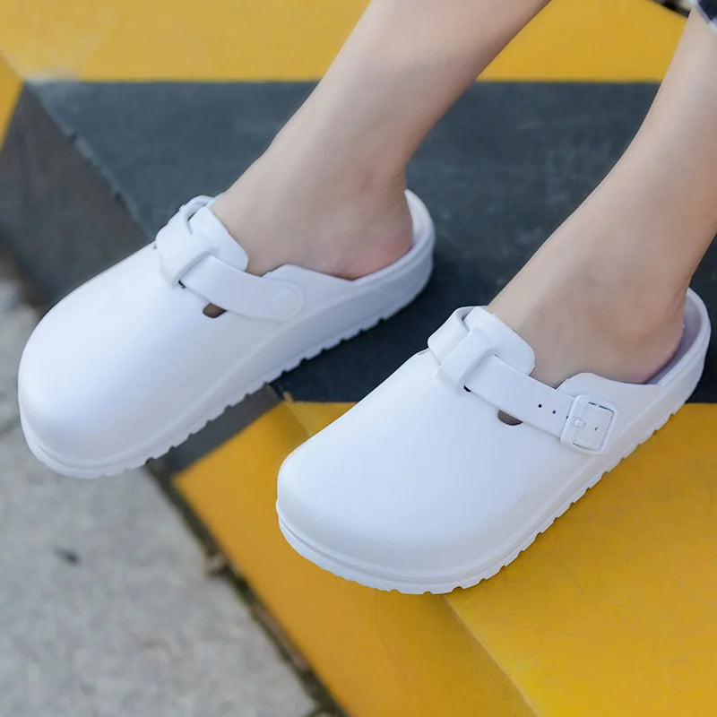 Maxine | Sleek and Water-Resistant Everyday Clogs