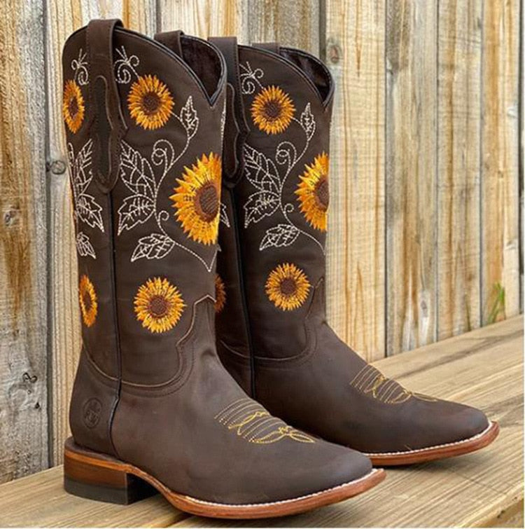 Poppy | Sunbloom Western Boots
