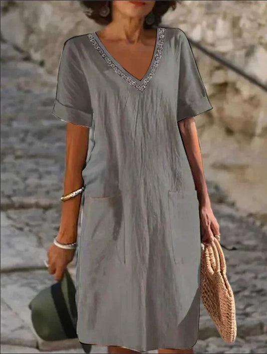 Samanta | Elegant Tummy Coverage Dress