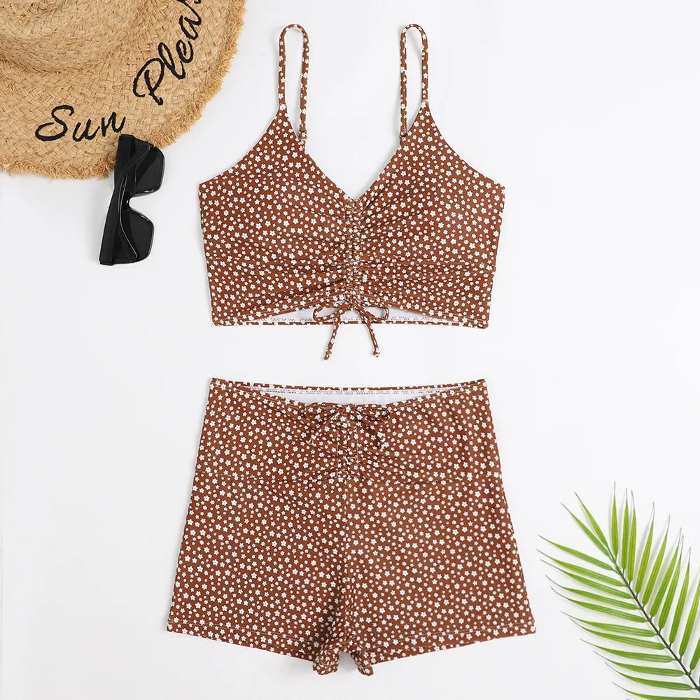 Petra | Feminine Bikini With Floral Print