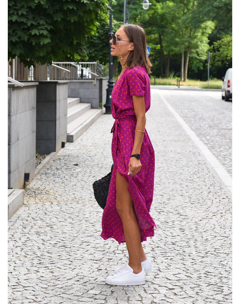 Grace | V-Neck Summer Dress With Tummy Covering Limited Stock