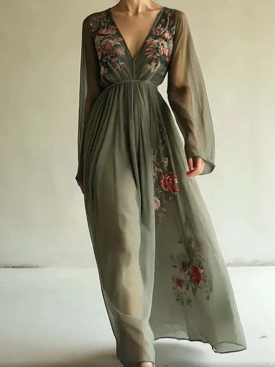 Elowen | Embroidered Magical Dress
