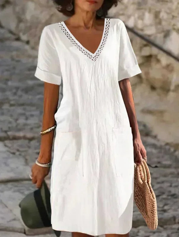 Samanta | Elegant Tummy Coverage Dress