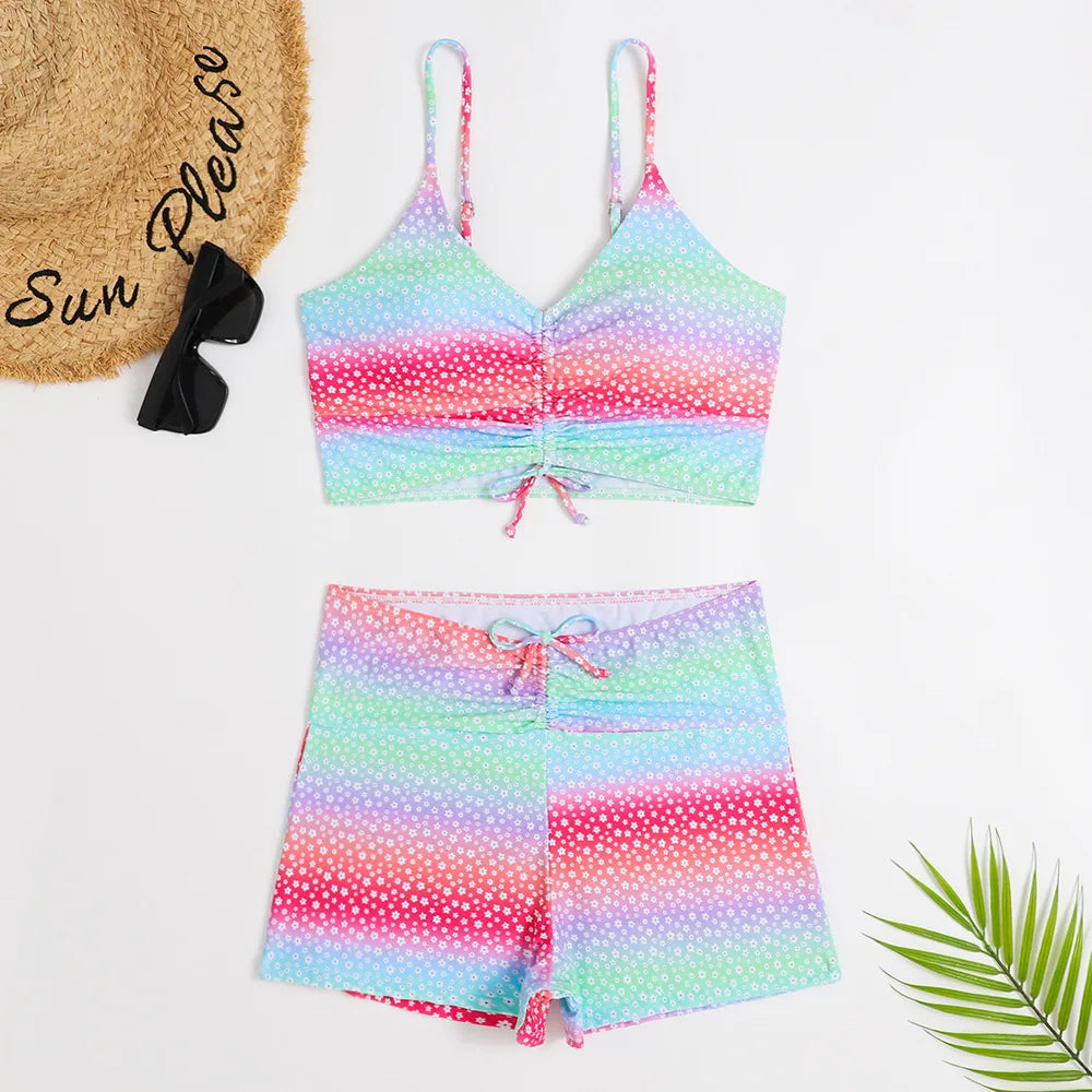 Petra | Feminine Bikini With Floral Print