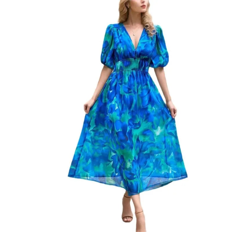 Celestine | Floral Midi Dress
