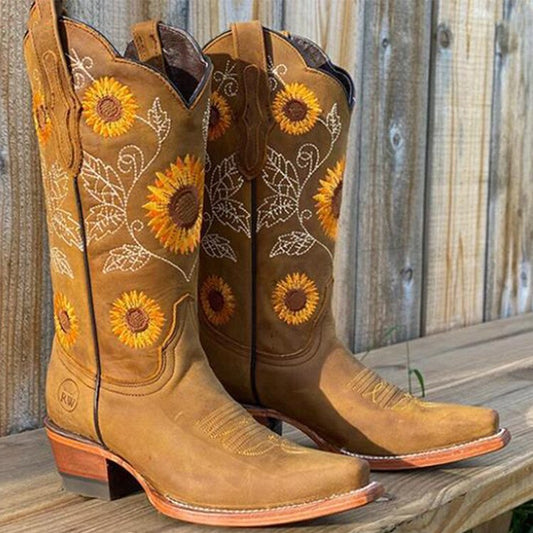Poppy | Sunbloom Western Boots