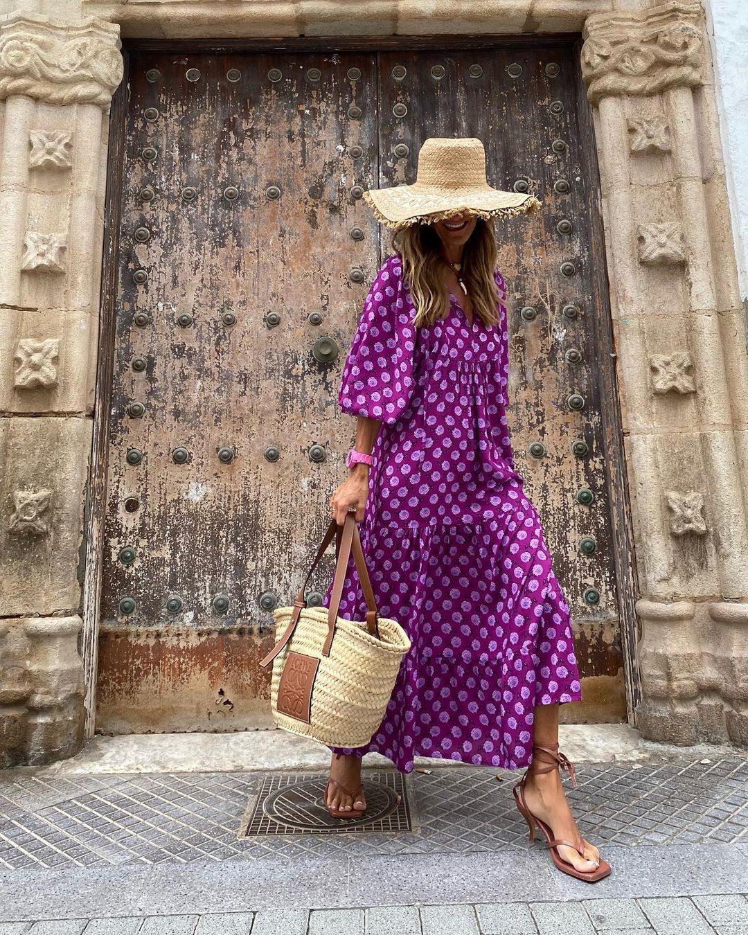 Susan | Bohemian Long Dress With Belly Hider Limited Stock