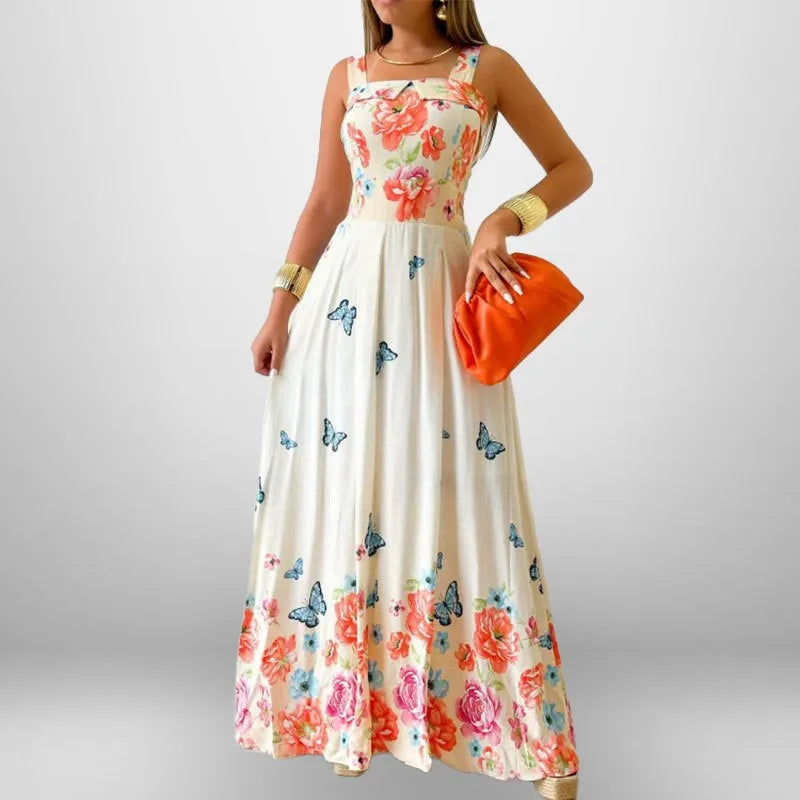 Eloria | Garden Blossom Maxi Dress